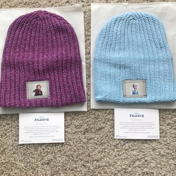 Your Melon Elsa Anna Beanies 